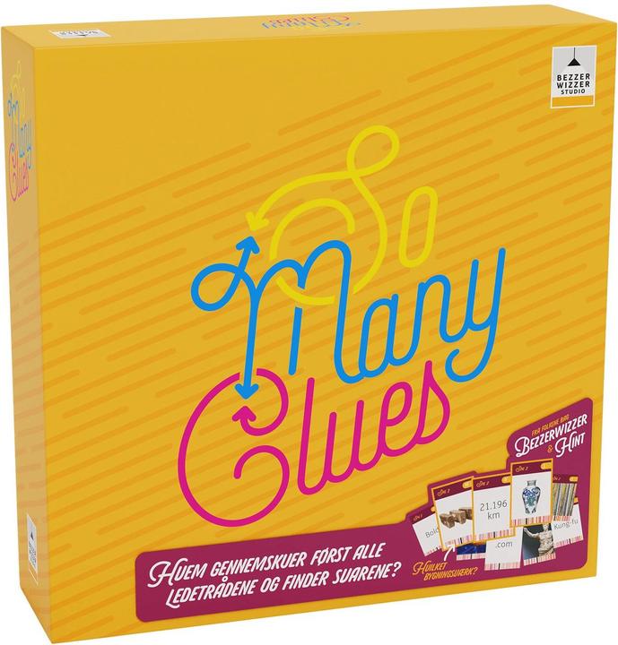 Actual product image Asmodée Bezzerwizzer - So Many Clues (DK) (BEZ1080DK) (Danish)