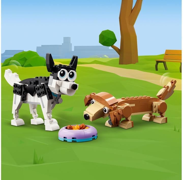 Immagine prodotto LEGO 31137 Cani carini (31137, LEGO Creator 3-in-1)