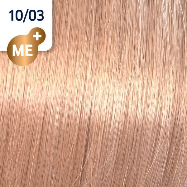 Actual product image Wella Koleston Perfect Me+ (10/03 light-blonde natural-gold)