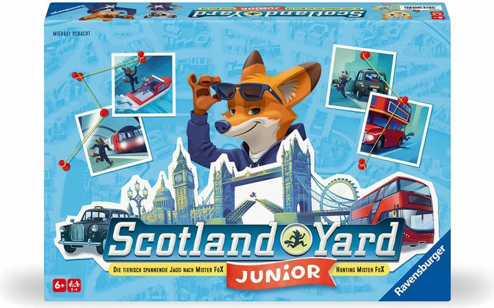 Immagine prodotto Ravensburger Scotland Yard Junior (Tedesco, Portoghese, Inglese, Italiano, Olandese, Francese, Spagnolo)
