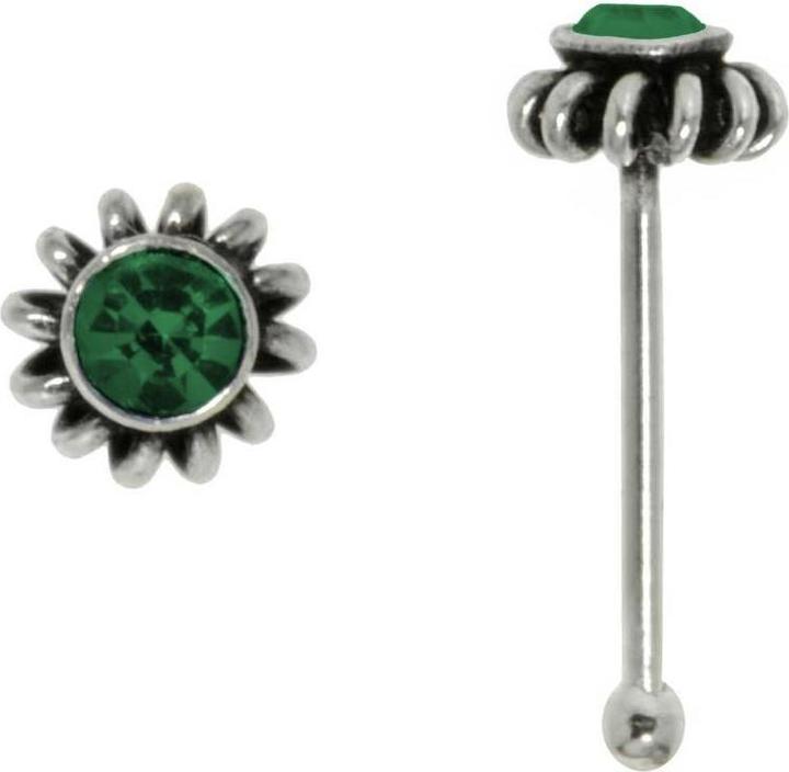 Produktbild Bijouteria Nasenpiercing (Kristall, Silber 925)