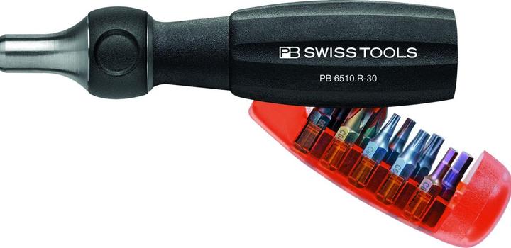 Actual product image PB Swiss Tools Magazine bit holder (Pozidriv cross recess (PZ), Torx (TX), Port, Allen screw, Phillipps cross recess (PH))