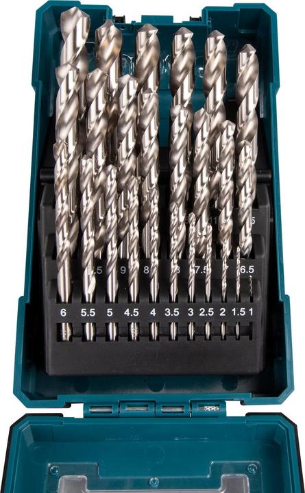 Actual product image Makita Drill bit set HSS-G 25 pcs. (1 mm - 13 mm)