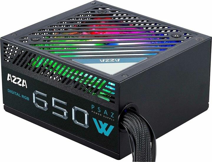 Actual product image Azza Power supply unit PSAZ ARGB (650 W)