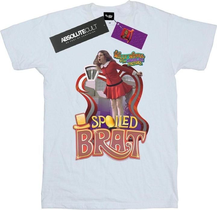 Produktbild Willy Wonka & the Chocolate Factory Spoiled Brat TShirt Jungen (140, 146)