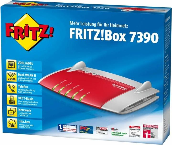 Produktbild AVM FRITZ!Box 7390