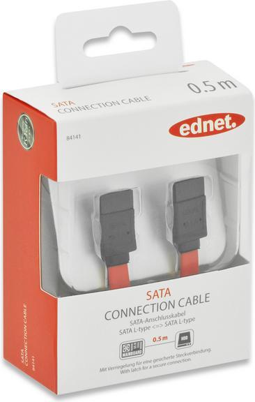 Image du produit ednet Câble de connexion SATA, 0,5m