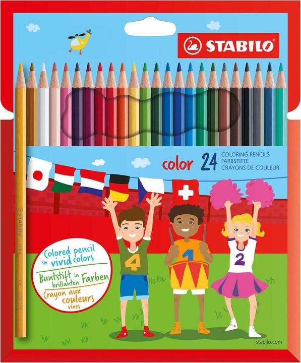 Actual product image STABILO Color (Multicoloured, 24 x)