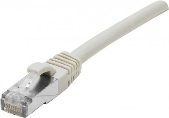 Produktbild Dexlan Patchkabel Cat. 8.1, S/FTP (PiMF), halogenfrei, mit Rastnasenschutz, grau, 5,0 m (S/FTP, CAT8.1, 5 m)