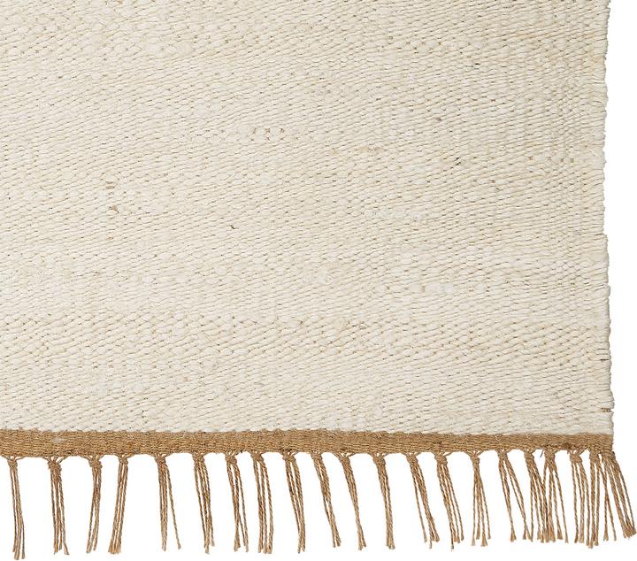 Image du produit Beliani Tapis jute beige clair 80 x 150 cm à poils courts double face LUNIA (80 x 150 cm)