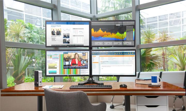 Actual product image HP Quad display t310 - Zero Client - DTS - 1 Tera2140 (Teradici Tera2140, 0.50 GB)