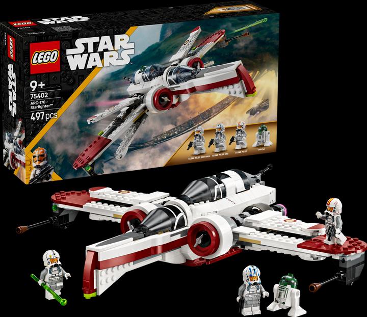 Actual product image LEGO ARC-170 Starfighter (75402, LEGO Star Wars)