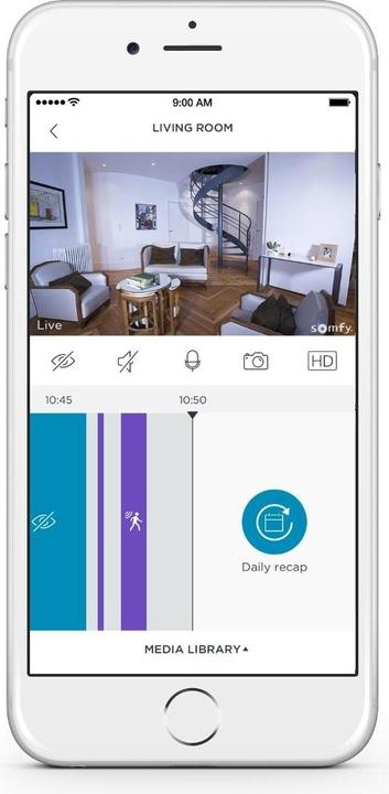 Actual product image somfy ONE+ alarm centre