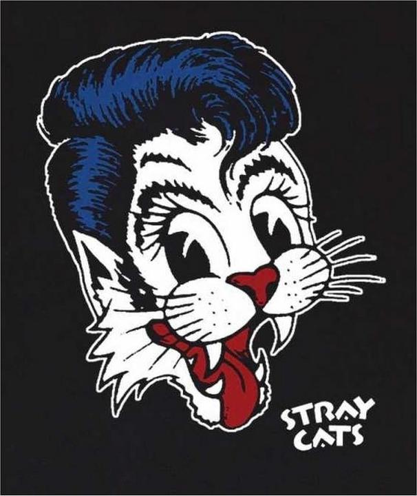 Produktbild Stray Cats Big Blue TShirt (S)