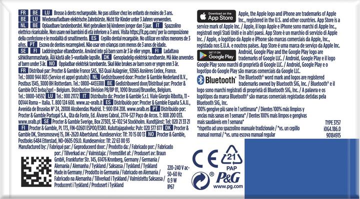 Produktbild Oral-B iO Series 4 (Oszillierende Zahnbürste)