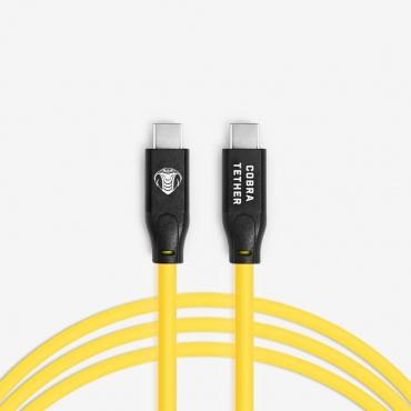 Immagine prodotto Cobra CobraTether Cavo USB-C 4,8m da dritto a dritto Ÿgiallo (4.80 m, USB 3.2 Gen 1)