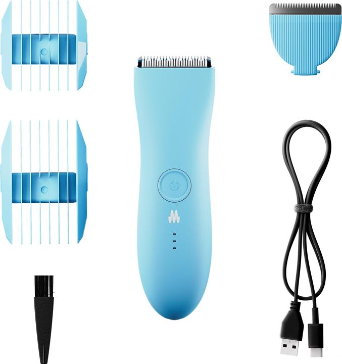Immagine prodotto Meridian Grooming Il Trimmer Premium, rasoio elettrico, lame in ceramica (Sky)