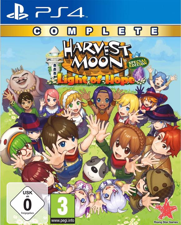 Actual product image Rising Star Harvest Moon Light of Hope Complete Special Edition (PS4, Multilingual)