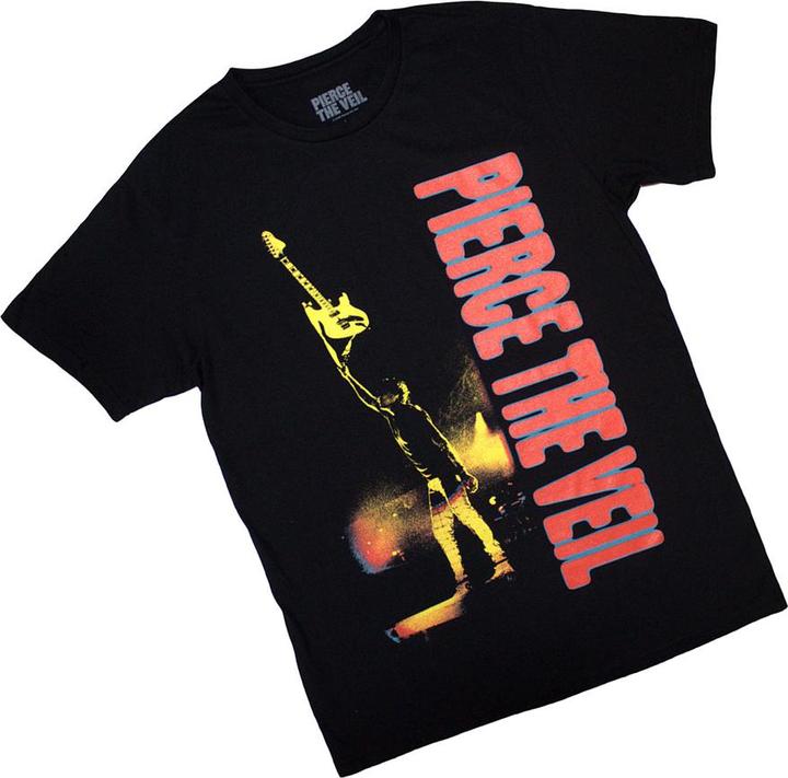 Actual product image Pierce The Veil Unisex Adult Guitar Swing T-Shirt (XXL)