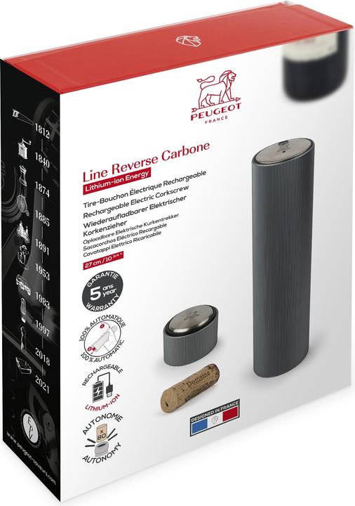 Immagine prodotto Peugeot Cavatappi Carbonio (Cavatappi elettrico)