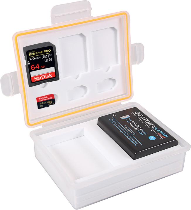 Produktbild Patona Aufbewahrungsbox Akkus/Karte Kit2