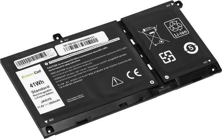 Produktbild GreenCell Notebook battery JK6Y6 Dell Latitude 3510 (3 Zellen, 3600 mAh)