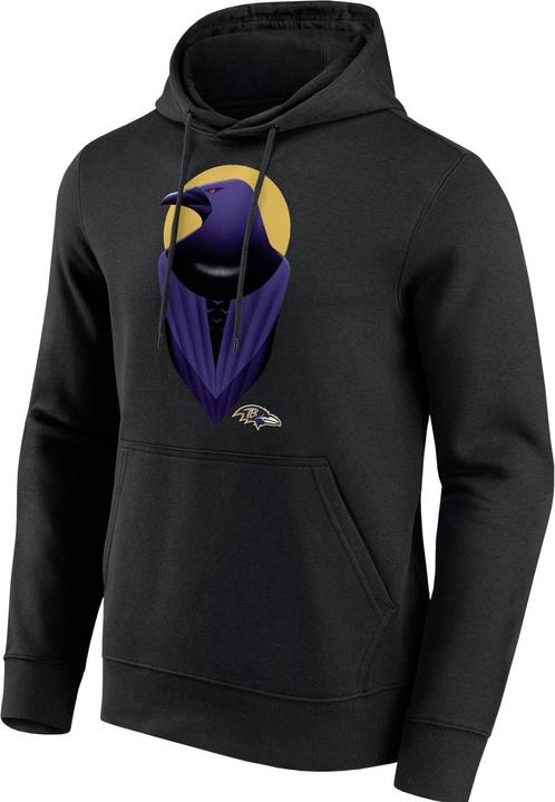 Fanatics NFL Fleece Hoody - ILLUSTRATION Baltimore Ravens - L (L)