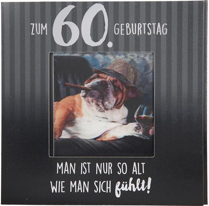 Depesche Musikkarte mit Licht 60 Nur so alt wie man sich fühlt (1 Stk.)