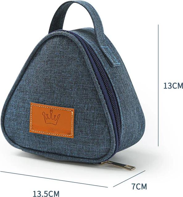 Produktbild Only-Bags.Store Mini Dreieckige Isolierung Tasche Aluminiumfolie Thermische Kühler Mittagessen Tote