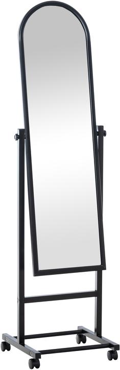 Produktbild CLP Standspiegel Evoir, schwarz (39 x 151 cm)