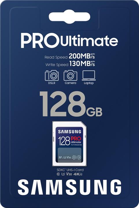 Immagine prodotto Samsung PRO Ultimate (128 GB, SDXC, U3, UHS-I)