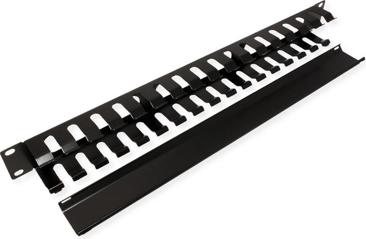 Actual product image Value 19" cable gland 1HE 40x40mm black