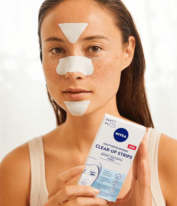 Actual product image NIVEA Skin-refining clear-up strips (Blackhead remover, 6000 ml)