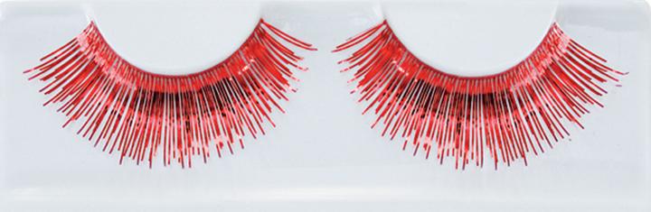 Immagine prodotto Wilbers Lametta Metallic Wimpern Rot (Ciglia artificiali)