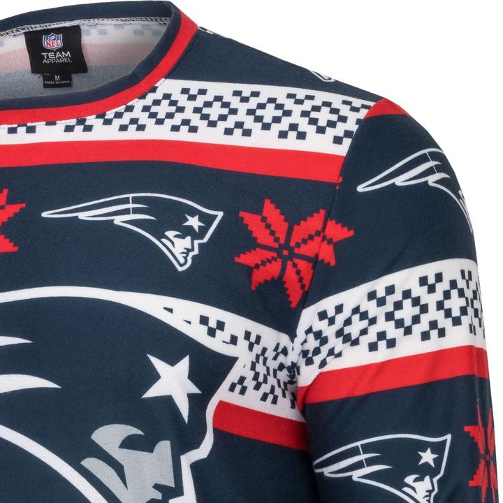 Actual product image Foco NFL Winter XMAS pyjamas New England Patriots - S (S)