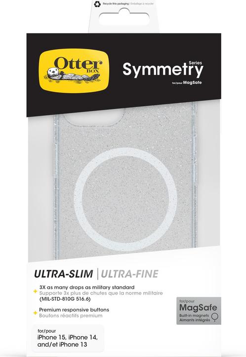 Immagine prodotto OtterBox Symmetry mit MagSafe (Apple iPhone 14, Apple iPhone 15, Apple iPhone 16e, Apple iPhone 13)