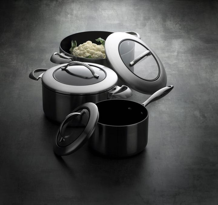 Produktbild Scanpan 65231600 Stielkasserolle mit Deckel - CTX, 1,8 L (16 cm, Stielkasserolle)