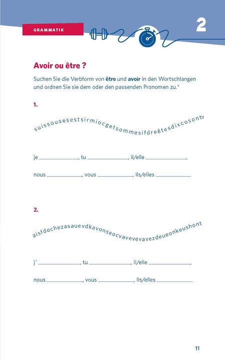 Actual product image 10-Minuten-Workout Französisch (German, 2023)