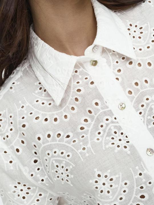Actual product image Only Loose fit Shirt collar Sleeve cuffs with button Low set-in shoulder Shirt Shirt (L)