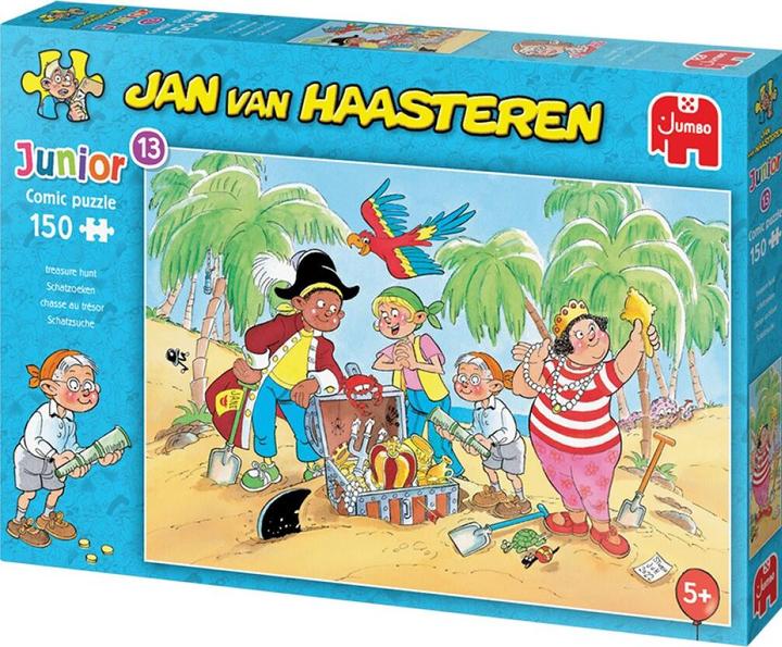 Actual product image Jan van Haasteren Puzzle Junior Treasure Hunt, 150. (150 pieces)