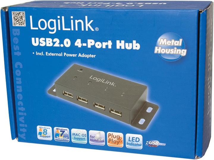 Produktbild LogiLink UA0141A (USB-A, 4 Ports)
