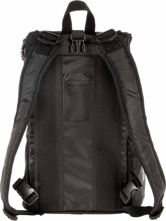 Produktbild Sherpa Deluxe Pet Carrier & Backpack Black 43x26,5x26cm 7kg - (786306550417) (Hund, Faltbar, Waschbar, Komplett zu öffnen, Atmungsaktiv)