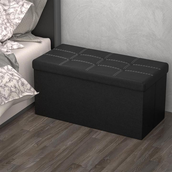 Produktbild Intirilife Sitzbank LAVA SCHWARZ (78.38 cm)