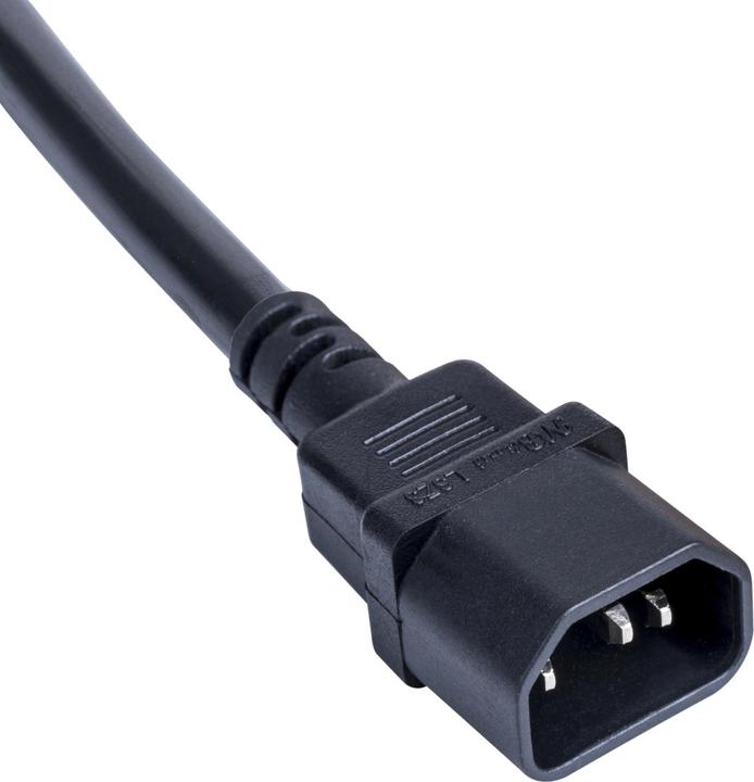 Immagine prodotto Akyga Cavo di collegamento all'alimentazione (1x spina IEC C14 - 1x spina di messa a terra C14). (1 m)