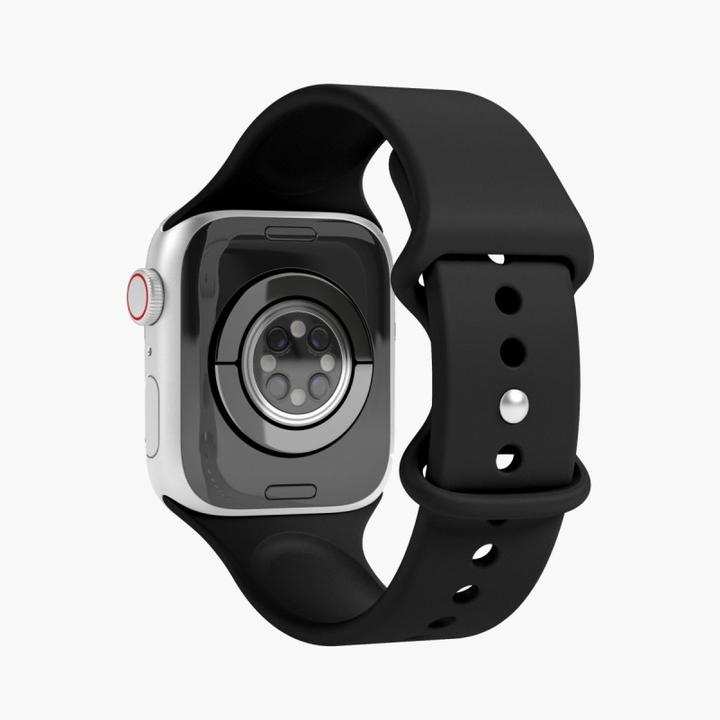 Actual product image Vonmählen Silicone Loop Case 2 Band One White 42/44/45/49mm (42 mm, 44 mm, 45 mm, 49 mm, Stainless steel)