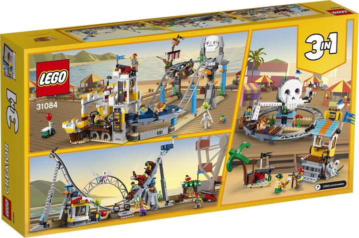 Produktbild LEGO Piraten-Achterbahn (31084, LEGO Creator 3-in-1)