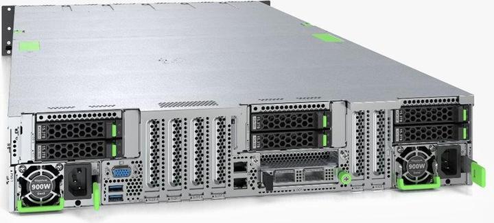 Actual product image Fujitsu Server RX2540 M7 SILVER 4410Y, 1x32GB (Intel Xeon Silver 4410Y, 32 GB, Rack Server)