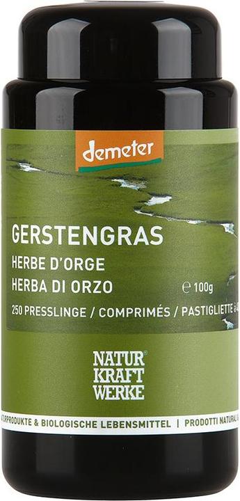 Produktbild NaturKraftWerke Gerstengras Presslinge Demeter (1 Stück, Kapseln, 299 g)