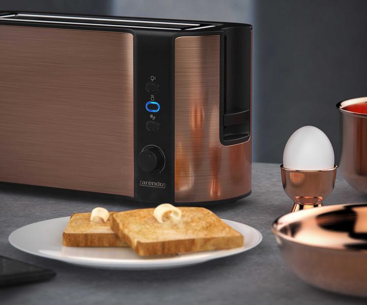 Image du produit Arendo Grille-pain à fentes longues FRUKOST Copper