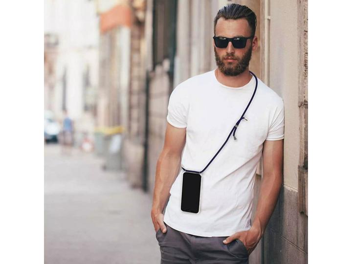 Actual product image Screenguard Apple iPhone 13 Pro Loopster Necklace Case